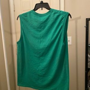 Dark green top